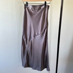 Anthropologie silky mid length skirt.